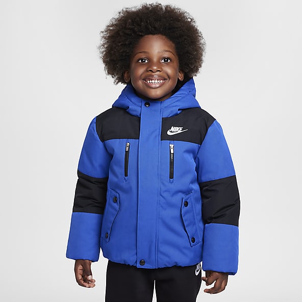 Boys Blue Jackets Vests. Nike